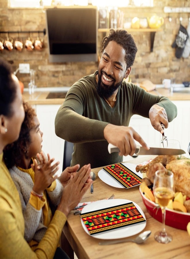 Whaline 80Pcs Black History Month Guest Paper Napkin Black History Month Disposable Guest Hand Towel African Heritage Holiday Bathroom Napkin for Juneteenth Kwanzaa Party Table Decor - Image 5